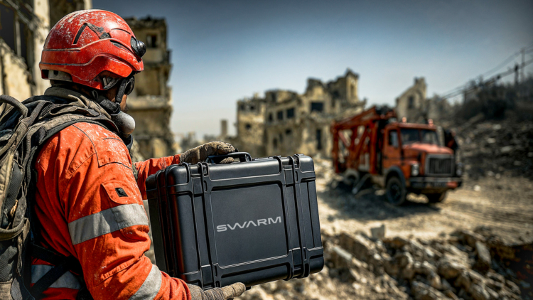 Swarm Biotactics - Search and Rescue